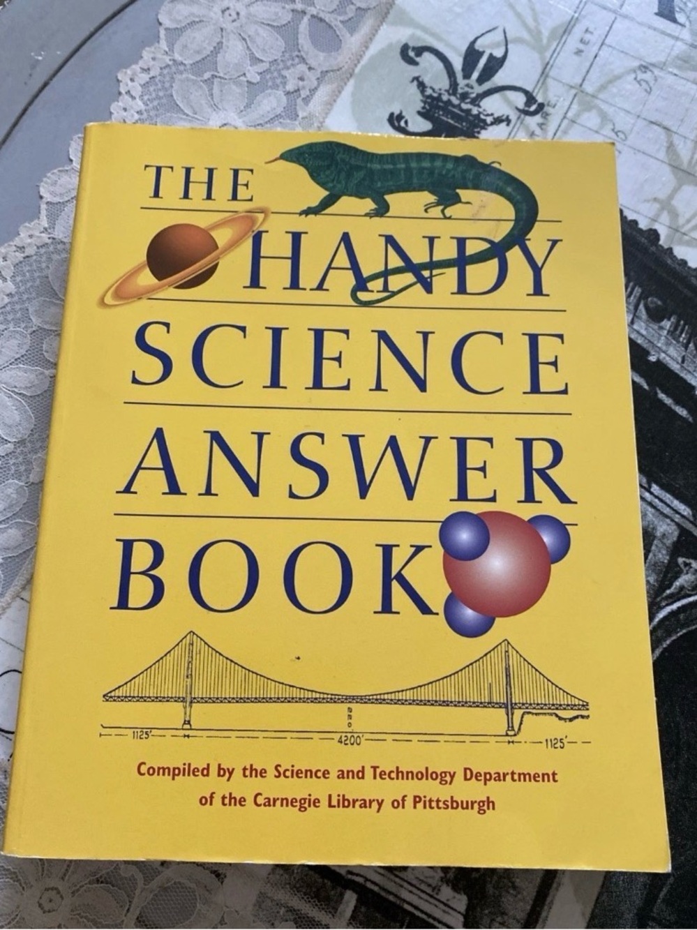 The Handy Science Answer Book:  (Handy Answer Books) Super Nice For Bigger Kids!